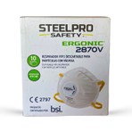 Steelpro 2870V Ffp2 Nr Konik Toz Maskesi (10 Adet-Kutu)