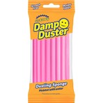 Scrub Daddy Damp Duster Pembe Toz Alma Süngeri Kolay Temizlik ve Yeniden Kullanım Özelliği