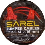 Sarel Çantalı Araç Akü Takviye Kablosu 16mm 2,5m