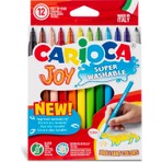 Carioca 12'li Joy Süper Yıkanabilir Keçeli Boya Kalemi / 40614