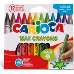 Carioca Pastel Boya Wax Maxı Yıkanabilir 12 Renk 42369