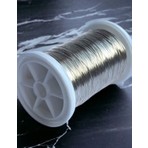 0.40 mm (100 Gram -90 Metre) Gümüşlü Filografi , Çiçek , Gelin , Takı ve Bijuteri Teli