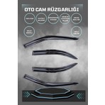 Trobus Dacia Logan Mcv 2008 Cam Rüzgarlığı 4lü Takım