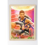 Satürn Design Devin Booker Çerçeveli Tablo - Basketbol Nba Posteri Tablo