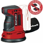 Einhell Akülü Eksantrik Zımpara TE-RS 18 Li-Solo Power X-Change (Lityum-İyon, Devir Elektroniği, Velcro Bant, 1x P80 zımpara kağıdı dahil, Akü ve Şarj Cihazı Dahil Değildir)  - 4462010
