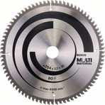 Bosch Multimaterial Daire Testere Bıçağı 254X3,2x30 mm 80 Diş 2608640450 Çoklu Malzeme Kesimi İçin