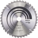 Bosch Optiline Wood Daire Testere Bıçağı 254X30 Mm 40 Diş Ahşap Malzeme için Uygun