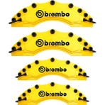 Volkswagen Polo Uyumlu Brembo Sarı Kaliper Kapağı 4 Parça Ön Arka Set Üniversal