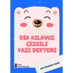 1. Sınıf Yeni Müfredata Uygun Dik Kılavuz Çizgili Yazı Defteri Büyük Boy