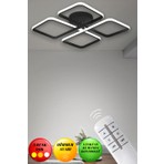 Novem Plafonyer  Ultra Süper Ledli Avize 3 Renk Kumandalı