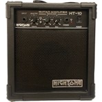Hightone HT-10 Elektro Gitar Amfisi Siyah 10 Watt Çıkış Gücü ile Yeni Başlayanlar İçin İdeal
