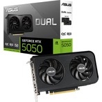 ASUS DUAL-RTX5050-O8G-NVIDIA-GEFORCE-RTX 5050-8GB GDDR6-128bit-2677MHz-HDMI-3xDP-DLSS4 EKRAN KARTI