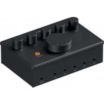 Fosi Audio PH05 Kulaklık Amplifikatörü, Dağıtıcı, 5 Kanal, Mini Hifi Kulaklık Amplifikatörü, Müzik Stüdyosu Mikseri, Ses Paylaşımı, Podcast Monitör, 16-300 Ohm Yüksek Empedanslı Iem, 12 V Güç Kaynağı