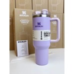 Stanley Quencher Pipetli Termos Bardak 1.18 Lt Lila Çift Katmanlı İzolasyon ve Paslanmaz Çelik