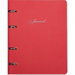 Victoria's Journals Ringo Vegan Deri Mekanizmalı Içi Değişebilen Defter A5 192 Sayfa 100 gr Çizgili Kırmızı