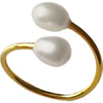 Daphne İnci Yüzük - Gold