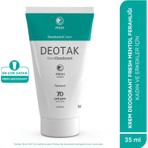 Deotak Fresh Mentol Krem Deodorant 35 ml