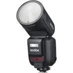 Godox V100 Yuvarlak Tepe Flaşı Canon Uyumlu Hafif Tasarım ve Yüksek Performans ile
