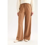 DeFacto Wide Leg Beli Lastikli Bağcıklı Basic Palazzo Pantolon C5628AX25SP