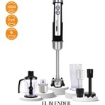 El Blender Seti Inox Doğrayıcı Kahve ve Baharat Öğütücü Patates Ezici 1500 Watt