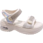 Guja Payetli Platform Sandalet 25Y417-1 ( Kalıbı 1 Numara Küçüktür )