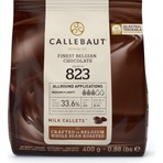 Callebaut 823 Sütlü Kuvertür Drop Çikolata 400 gr %33.6 Kakao Oranı ile Kolay Kullanım İçin İdeal