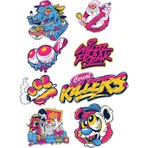 Bsb Popüler Sticker Telefon Laptop Notebook Tablet Defter Matara Stiker Etiket ST1689