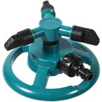 Ayarlanabilir Otomatik 360° Dönebilen 12 Kanal Nozullu Çim Bahçe Çim Sulama Sprinkler Fıskiye