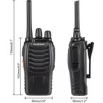 Baofeng BF-88E Pmr El Telsizi 2'li Sert (Kulaklıklı) TYPE-C Bataryalı