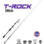 Fujin T-Rock 205cm 1-9gr Teleskopik LRF Kamışı Siyah Renkli Hafif Yapı ile Atarlı