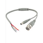 OneTech 10 Adet Hazır Kablolu Bnc Konnektör Dc Power Jak Cctv Y Kablo Güvenlik Kamerası Için Hazır Bnc