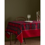 Madame Coco Abella Masa Örtüsü - Kırmızı - 160x160 cm