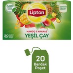 Lipton Tropikal Yeşil Çay, 20'li