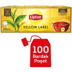 Lipton Yellow Label Bardak Poşet Çay 100'lü 2gr Bitki Çayı Özelliği ile Ferahlatıcı Lezzet