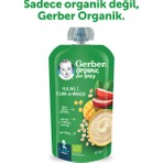 Gerber Organik Yulaflı Elma ve Mango Püresi 110 gr