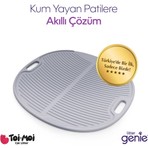 Kolay Temizlenen, Taneleri Tutan Kedi Kumu Paspası, Kabartmalı ve Kaymaz Mat