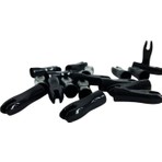 Okçu Baba Okçubaba Polycarbonate Resin Geleneksel Gez 8mm Siyah 10 Adet