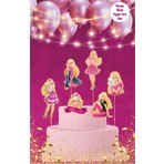 Deniz Parti Barbie Temalı Pasta Üstü Figür Set
