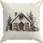 Evdek Christmas Kırlent Kılıfı Ds20