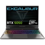 Casper Excalibur G870 Intel Core i7 13620H 16GB 1TB SSD RTX5050 Freedos 15.6" 165Hz Taşınabilir Bilgisayar G870.1362-BF50X-C