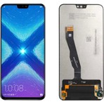 Parça Bankası Honor X8 LCD Ekran Dokunmatik Çıtasız Siyah