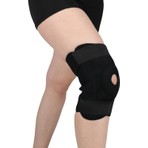 Bluewell Silikon Patella Destekli Ayarlanabilir Dizlik | Neopren Kumaş | Ortopedik Diz Koruma | Tek Beden | Sağ ve Sol Diz Uyuml