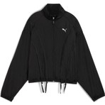 Puma Dare To Kadın Yetişkin Ceket A-Form Fit Dokuma Siyah Spor Stil Cepli