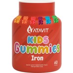 Atavit Gummies Demir (Iron) KIDS 60 Çiğnenebilir Form