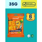 Mixmey Jelimey Tropik 6 Adet x 35 gr (Jelatinsiz Vegan Tropik Lezzet Gummy Bear - Ayıcık)