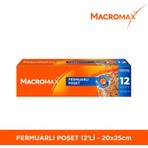Macromax Fermuar'lı Buzdolabı Poşeti