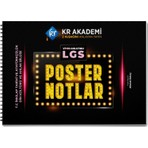 Kr Akademi Yayınları 8. Sınıf LGS İnkılap Tarihi ve Atatürkçülük Din Kültürü ve Ahlak Bilgisi Poster Notları