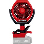 Einhell Akülü Vantilatör GC-CF 18/110 Li-Solo Power X-Change (18 V, kömürsüz, 3 hız ayarı, sonsuz ayarlanabilir, birçok montaj seçeneği, akü dahil değildir) - 3408061