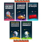 Otostopçunun Galaksi Rehberi, Evrenin Sonundaki Restoran, Hayat Evren ve Her Şey (5 Kitap)