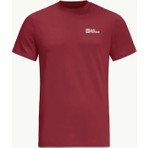 Jack Wolfskin Essential M Erkek Bordo T-Shirt